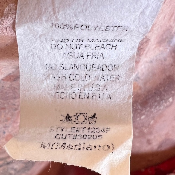 Vintage 90s & 70s Bell Long Sleeve Sheer Floral - Picture 7 of 7